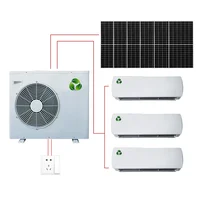 Solar AC/DC On Grid Energy Saving Air Conditioner 18000BTU With 2 Indoor Units Of 9000BTU Without Solar Panels 1