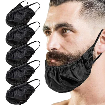 Copribarba da uomo, Copribarba, Copribarba, Copribarba con tasca, Bavaglino lavabile e riutilizzabile per mangiare e radersi senza sporcare, con cinturino regolabile per il collo