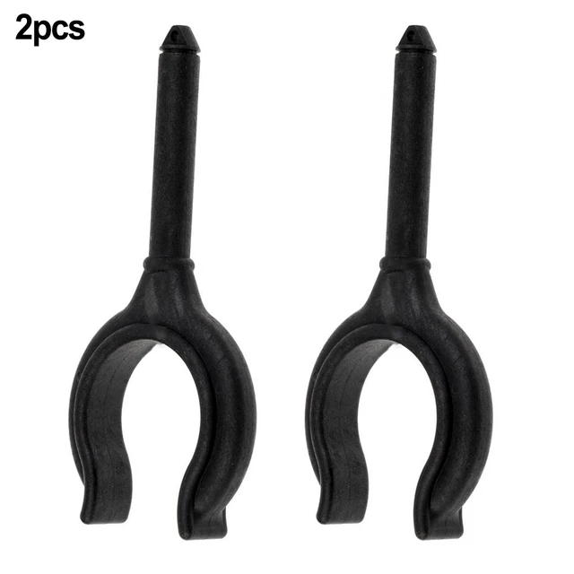 2Pcs Nylon Marine Boat Dinghy Oar Lock Rowlock Horn Side Mount