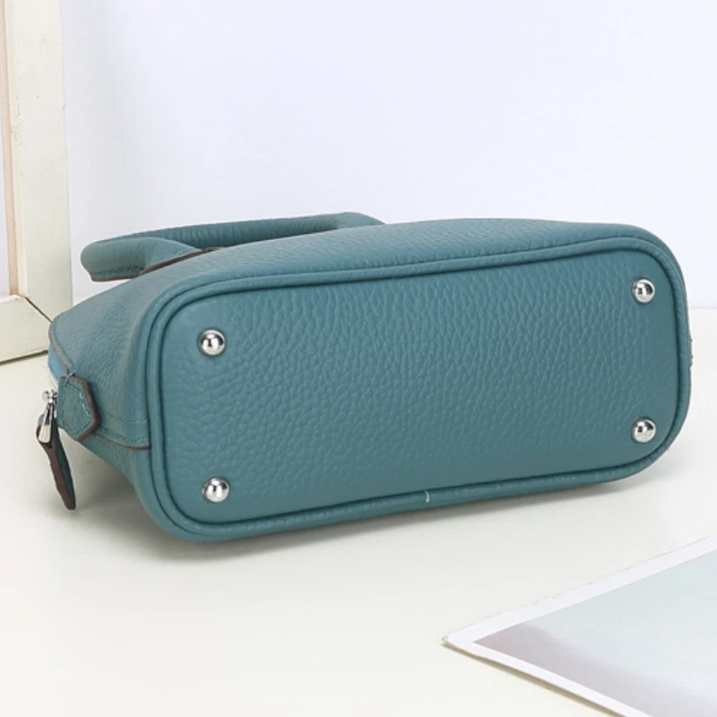 Fashion Mini Shell Bag Tote Bag Single Shoulder Crossbody Bag Quality Leather Women's Multi-purpose Handbag Purse Luxury Design