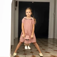 Ensemble d'été Gingham SS26 Ali Co : Robe pour filles, barboteuse pour bébés, chemise et pantalon pour garçons et tout-petits 5