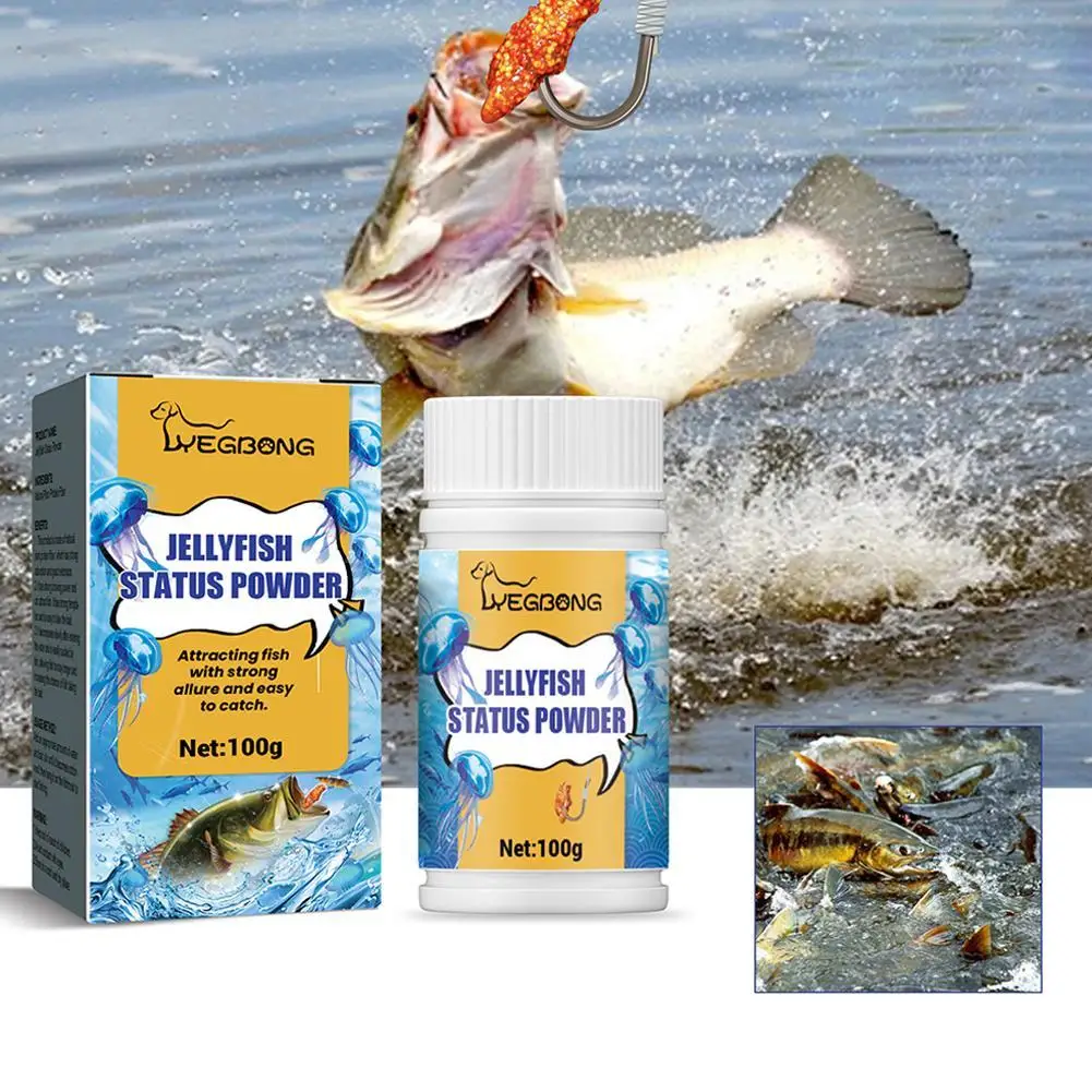 1pcs Strong Fish Attractant Liquid Fish Bait Additive for Carp Tilapia Freshwater Fishing Accessories 100g