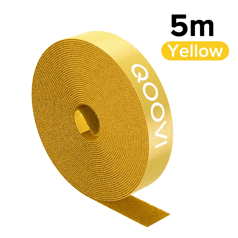 5m Yellow Velcro