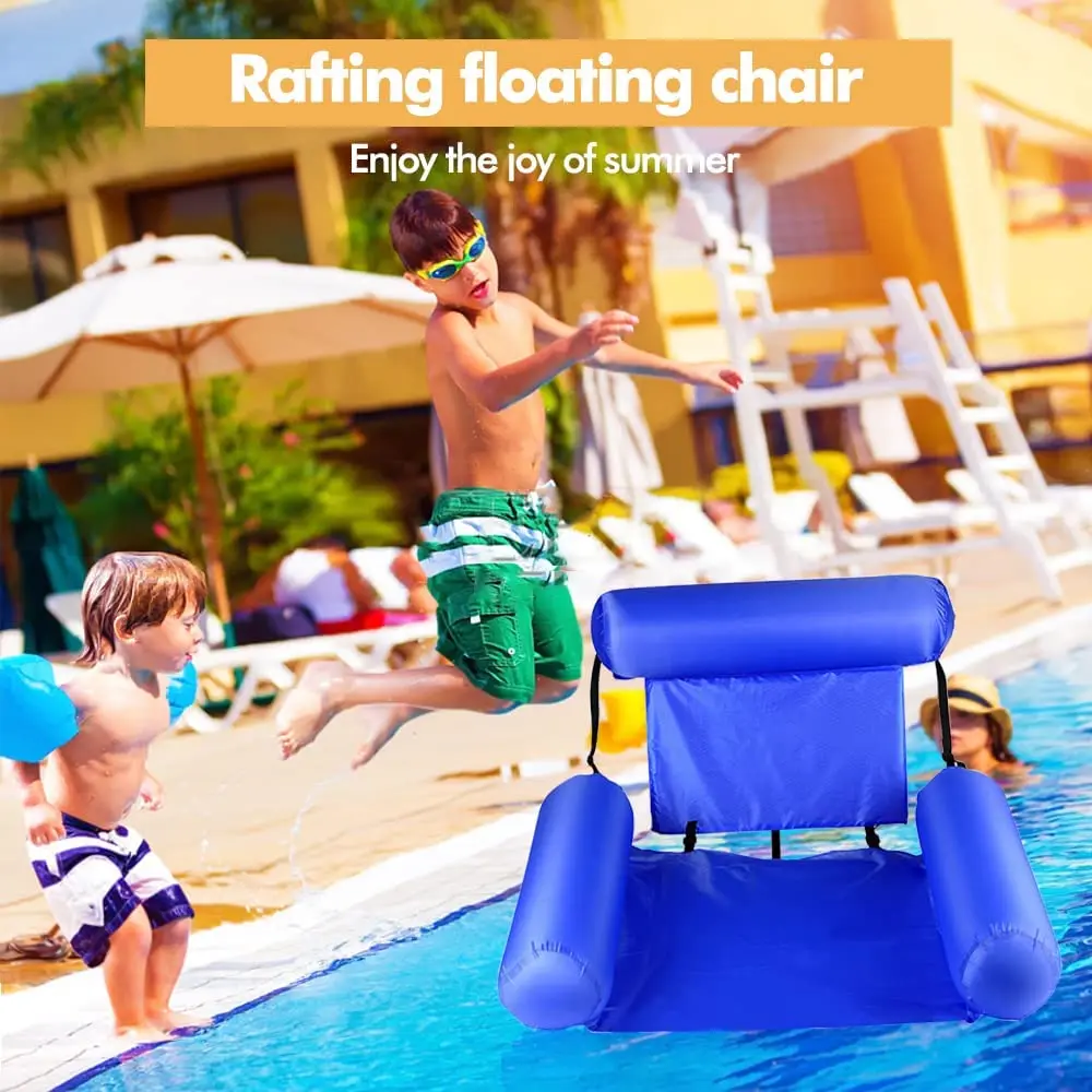 Lounge Chair Inflatable Water Floating Bed Inflatable Foldable