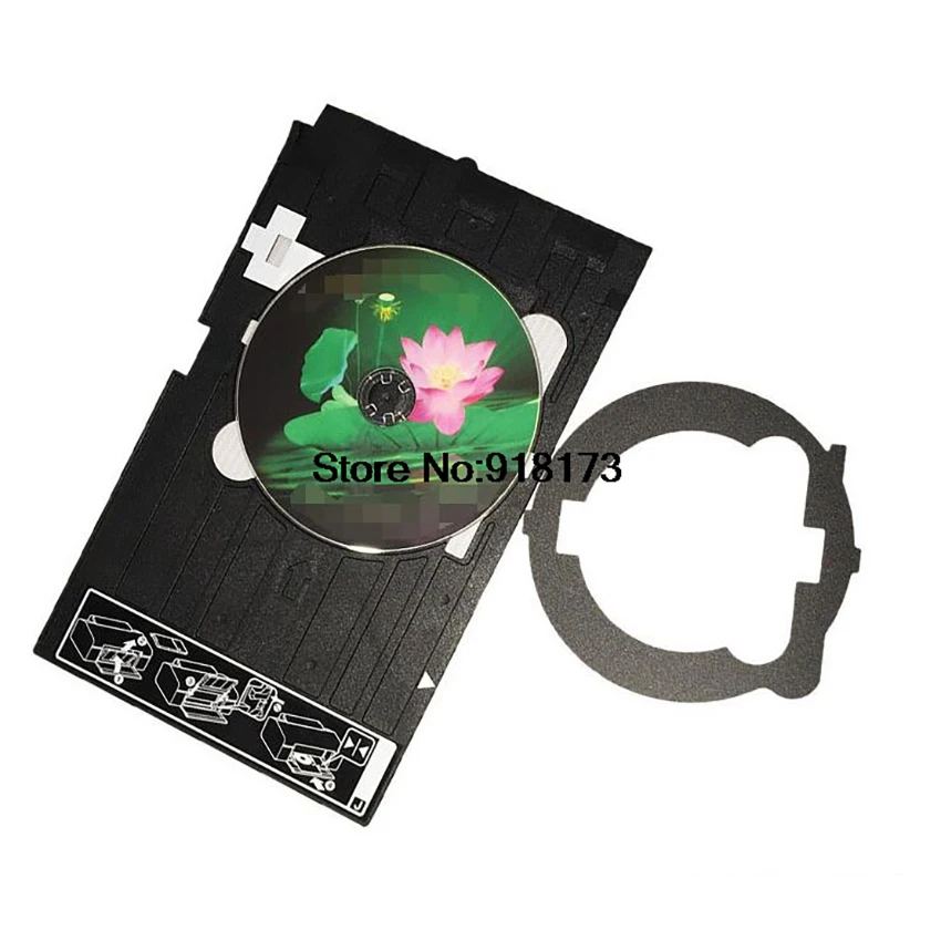 

Inkjet Print Printable CD Disk Tray for Epson R330 R260 R265 RX590 RX680 R270 R280 R285 R290 R380 R390 T50 T60 A50 P50 L800 L801