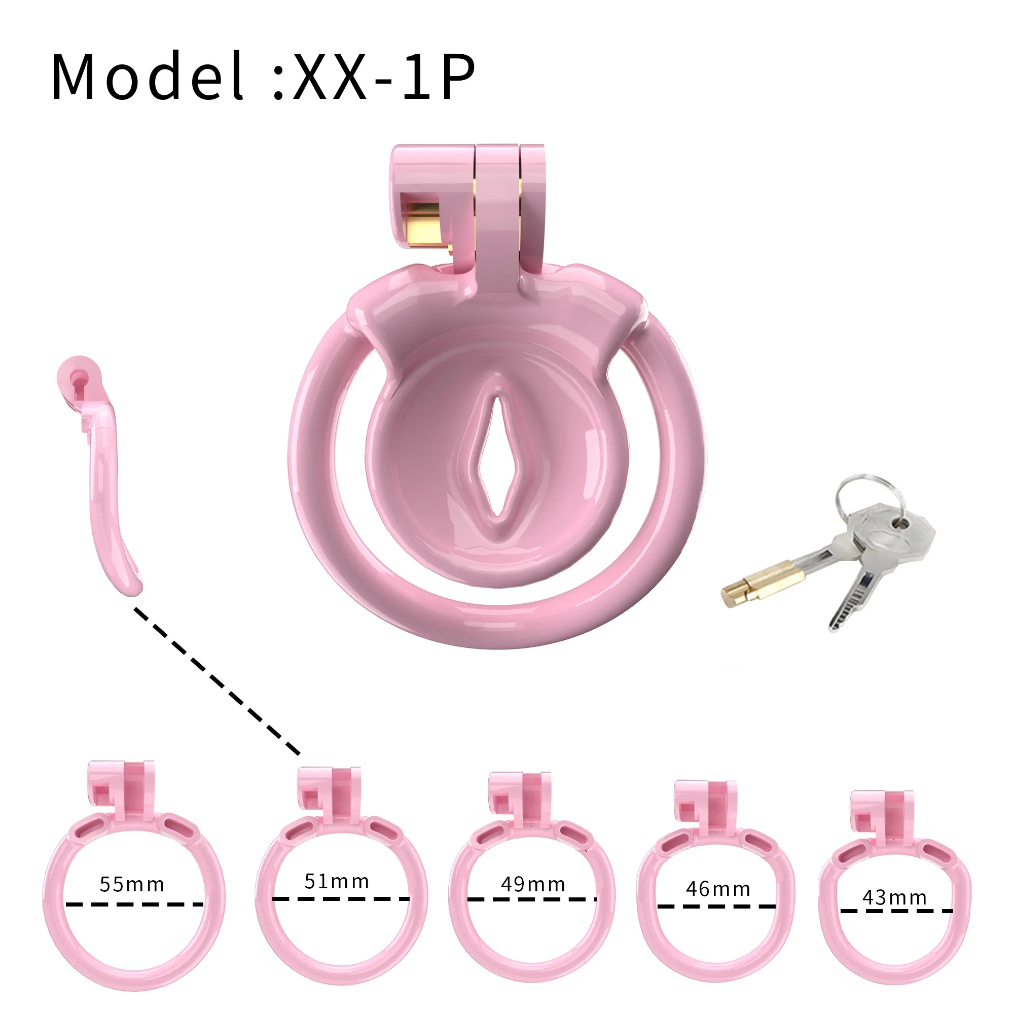 Chastity With The Fufu Clip Sissy Male Chastity Training Device