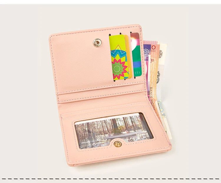 Ultra-thin mini wallet in multiple colors