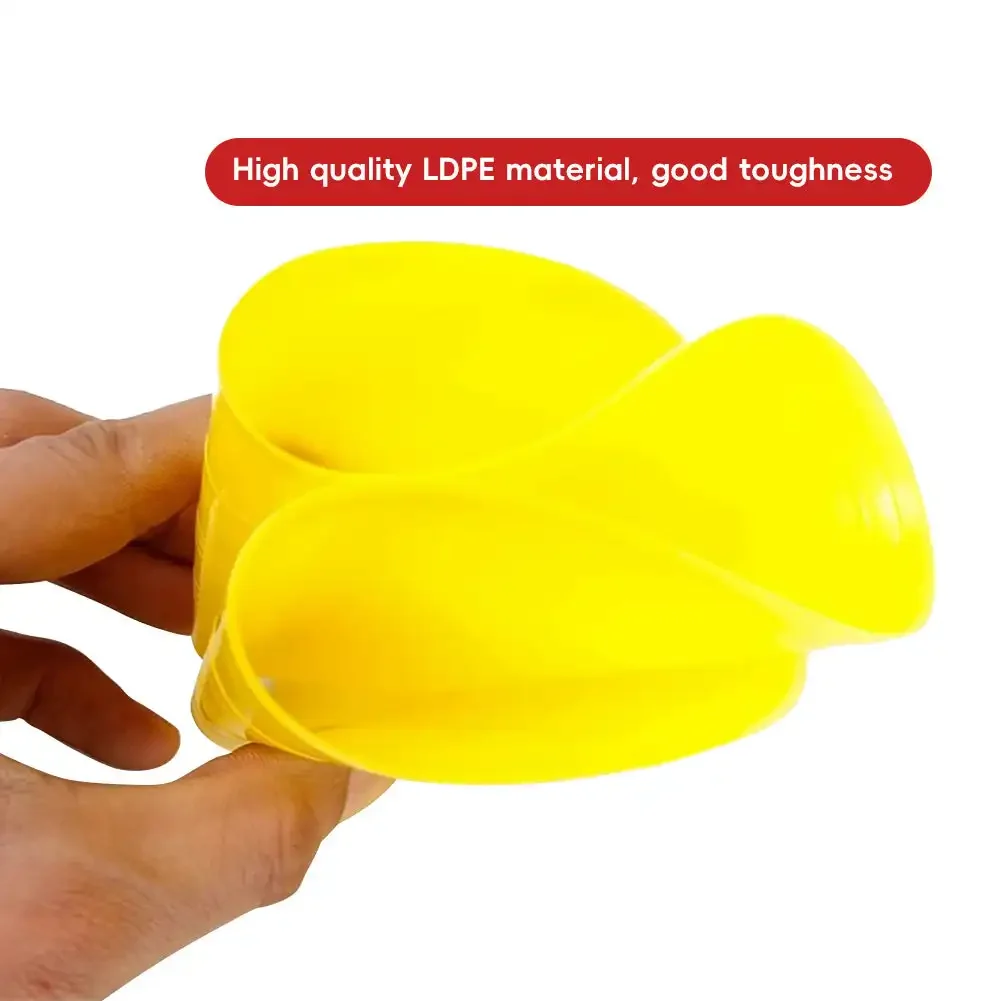 10pcs Cone Set Football Training Equipment for Kid Pro Disc Cones Agility Exercise Obstacles Avoiding Sport Training Accessories soccer training cones training equipment set