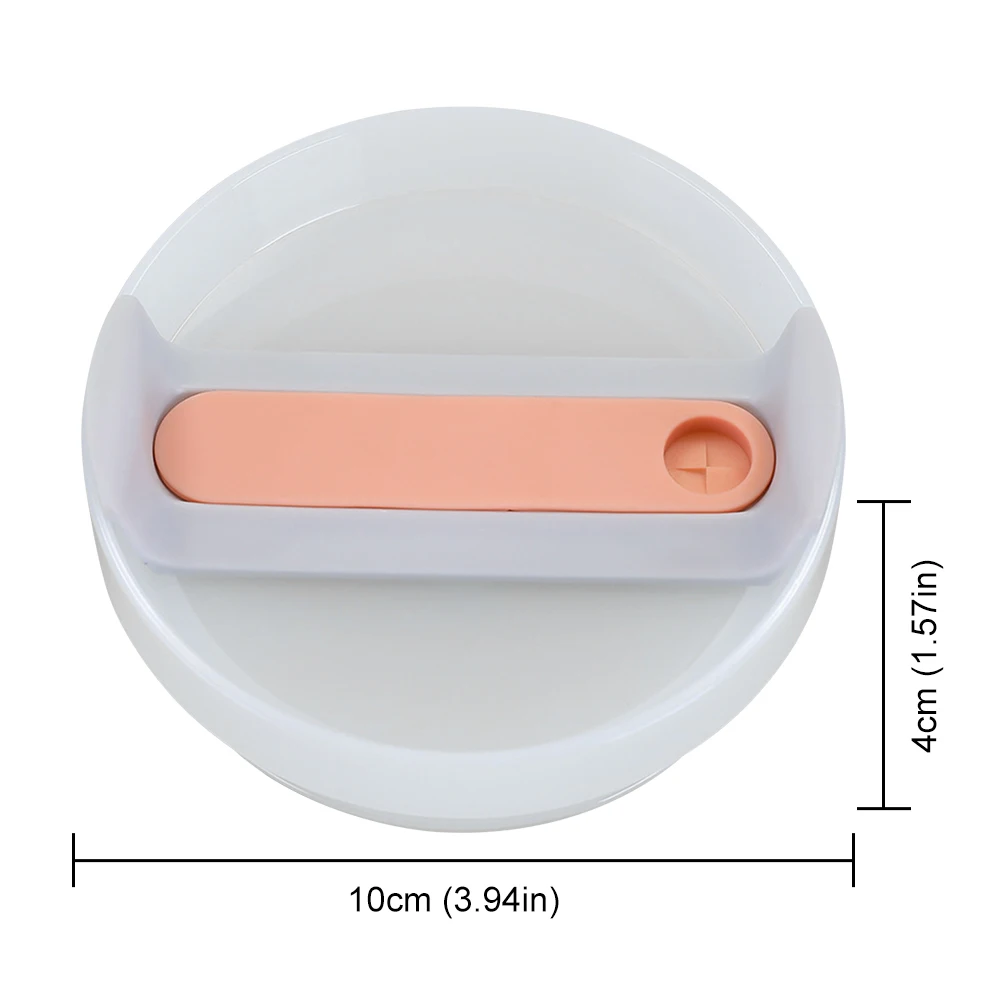 40Oz Tumbler Flip Straw Lid Replacement Spill Proof Splash Resistant Tumbler Lids Reusable Straw Cap For Stanley
