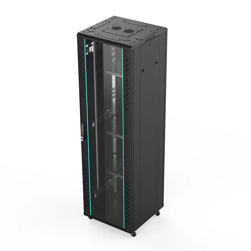4u 6u 9u 12u 21u 24u 42u 47u Network Cabinet 19 Inch Rack Mount Glass Front Door Server Rack Data Center
