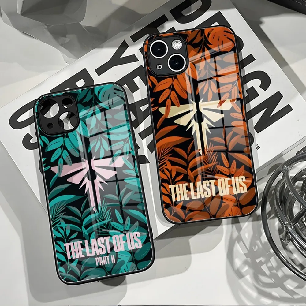 The Last Of Us Part 2 Phone Case For Iphone 14 Pro Max 15 Pro 12 11 13 Mini X Xr Xs 8 7 Plus Se Tempered Glass Back Cover
