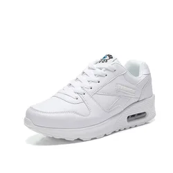 2022 Fashion Air Wedge Platform Sneakers Women Korean Lace-up Casual Sports Shoes for Women's Size 34-44 Non Slip Travel Flats