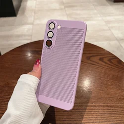 Enhanced Heat Dissipation Cooling Case with Advanced Thermal Management Features - S22 Ultra (Purple)