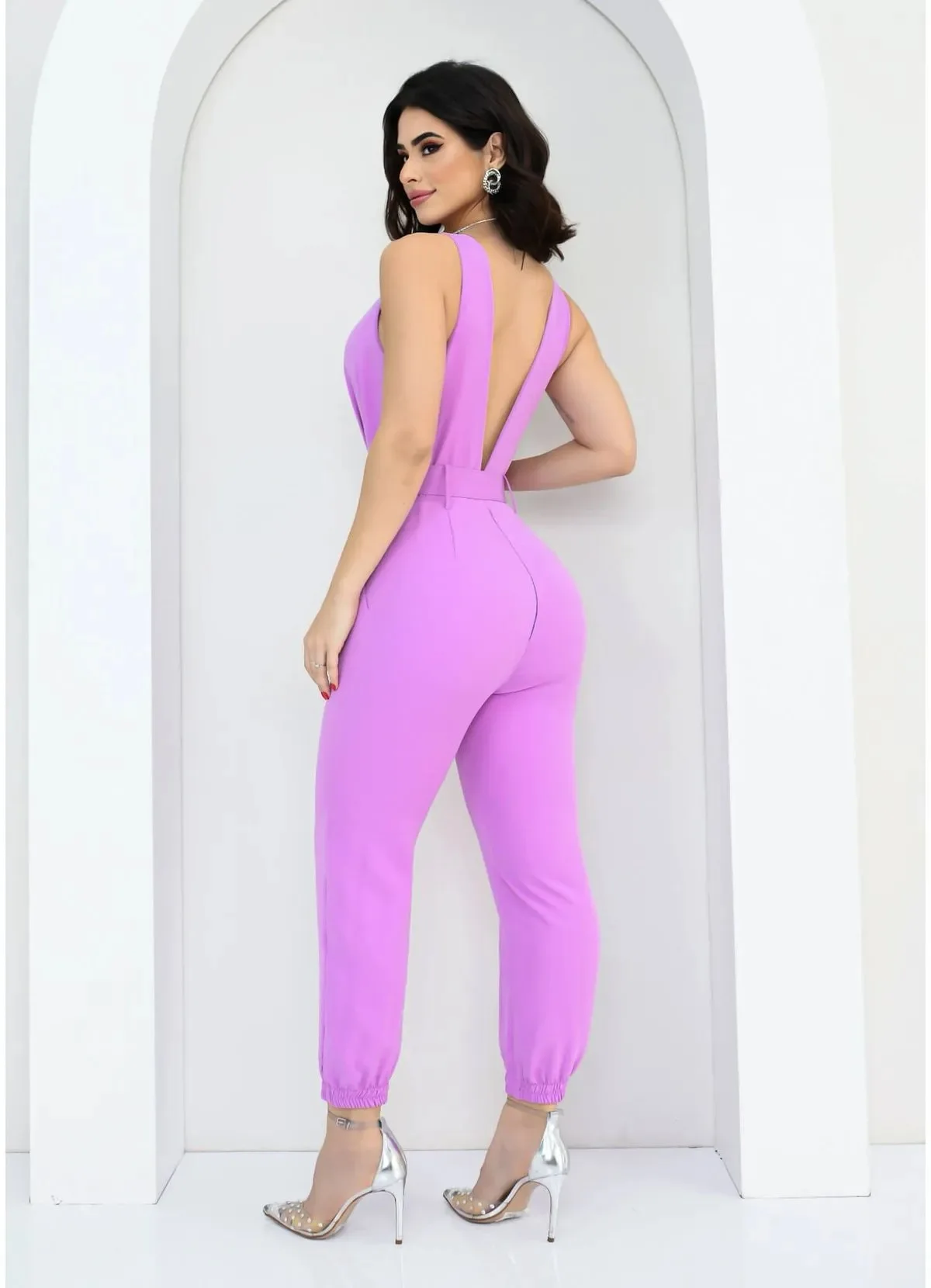 Bat Sleeve Wide Leg Full Length Jumpsuits For Woman Polka Dot Fashion Printing High Waist Loose Female Clothes Lady Jumpsuits