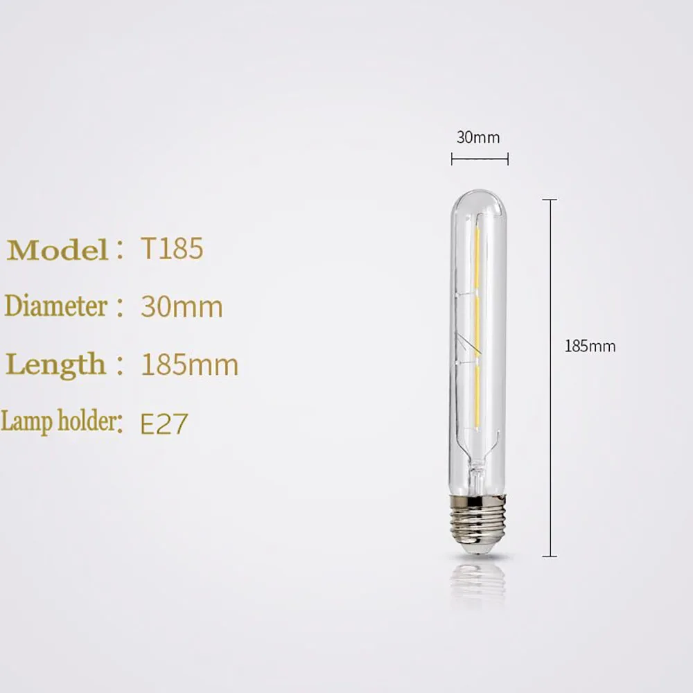 Ampoule,T1256w2700KAmpoule LED E27, rétro Edison, vintage, Filament