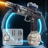 New lightweight electric automatic water spray gun with continuous high pressure, high speed, and strong ice burst water gun toy 6