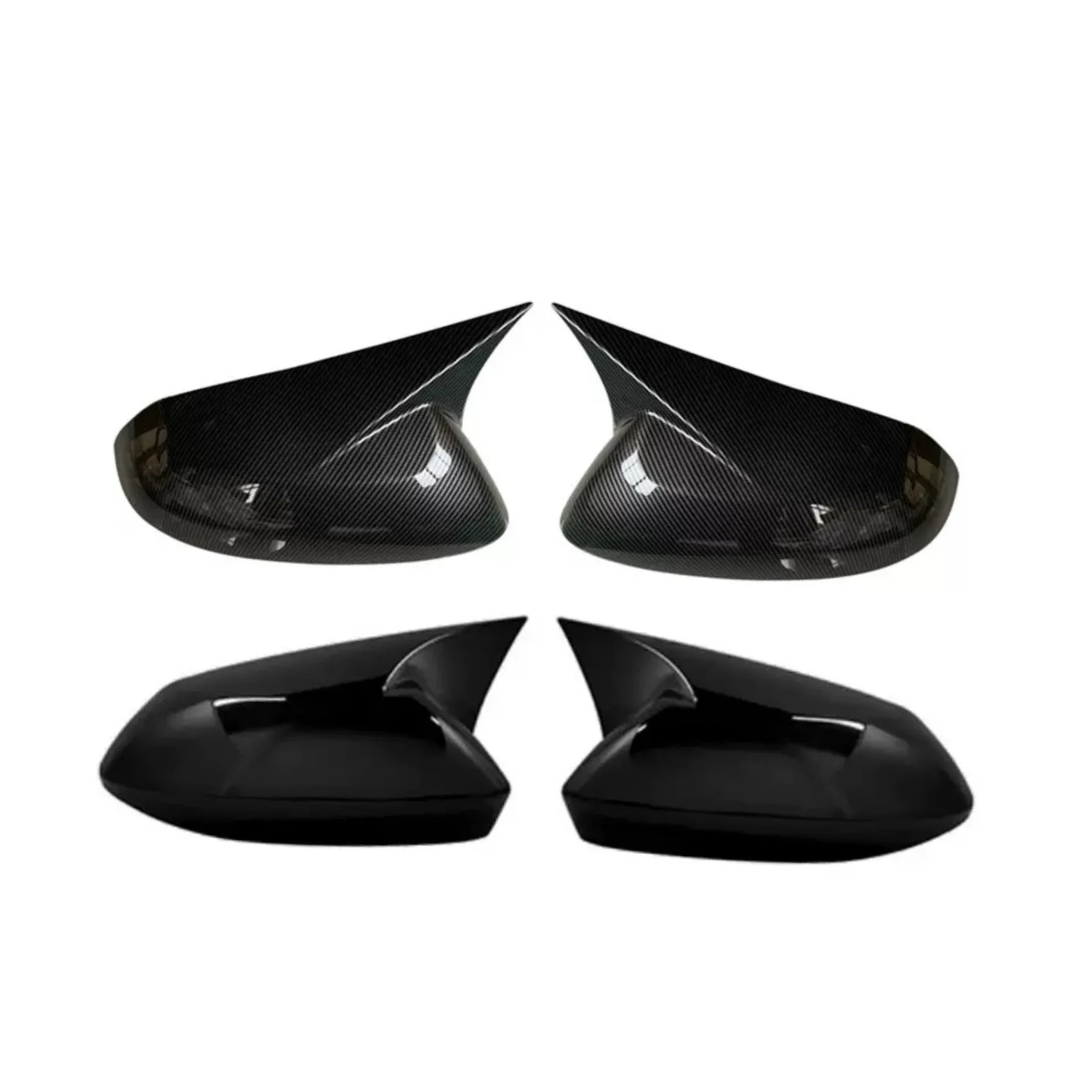 Auto-Rückspiegelabdeckung Flügelkappe Passend für Hyundai I10 2015 2016 2017 2018 2019 2020 Rückspiegelgehäuse Verkleidung Carbon-Optik – Detail 4