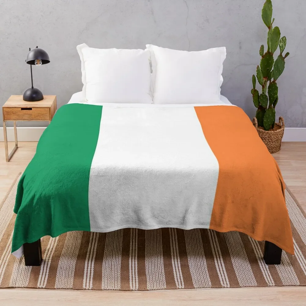 

Irish Flag Throw Blanket Large Sofa Throw blankets and throws Blankets