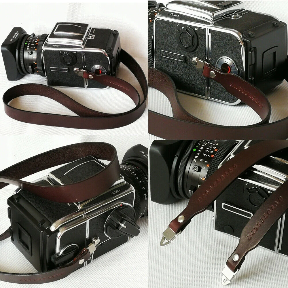 Hasselblad Genuine Leather Shoulder Strap For Hasselblad 500CM Cameras 500C SWC    503CX 