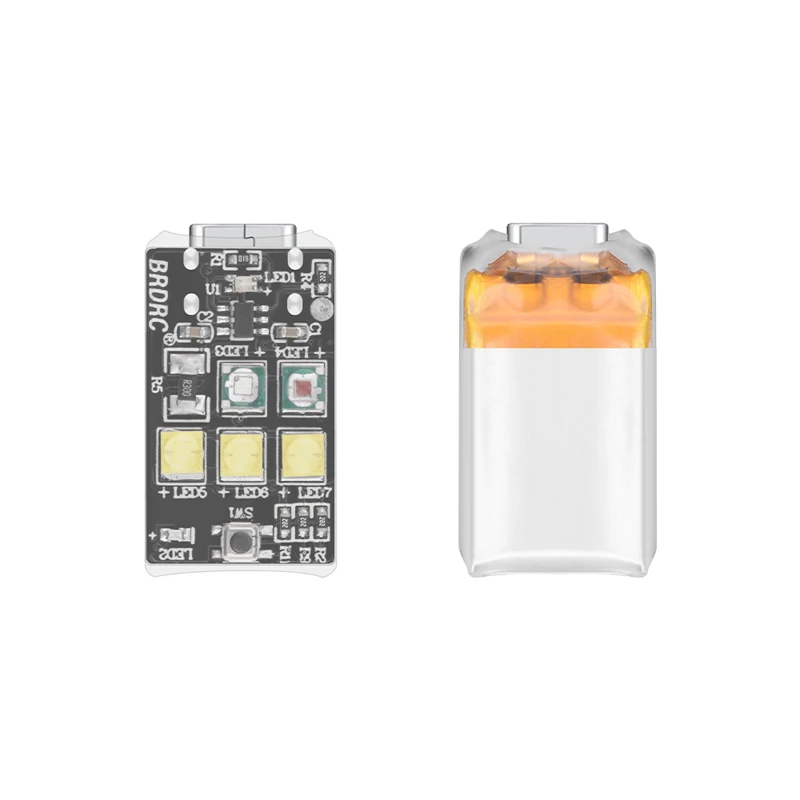 Feu Stroboscopique Drone 3 Couleurs 6km Visible Anti-Collision pour DJI Mini 3 Pro