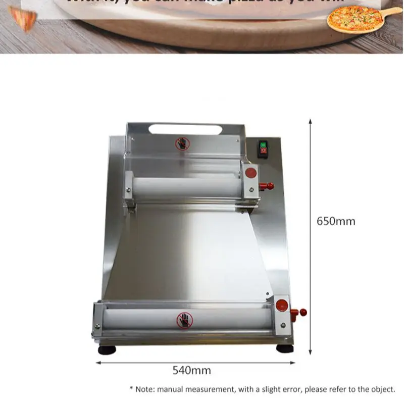 Electric Dough Roller 18 Inch 2 Rolls Commercial Sheeter Press Machine  Stainless Steel Kneader - Food Processors - AliExpress
