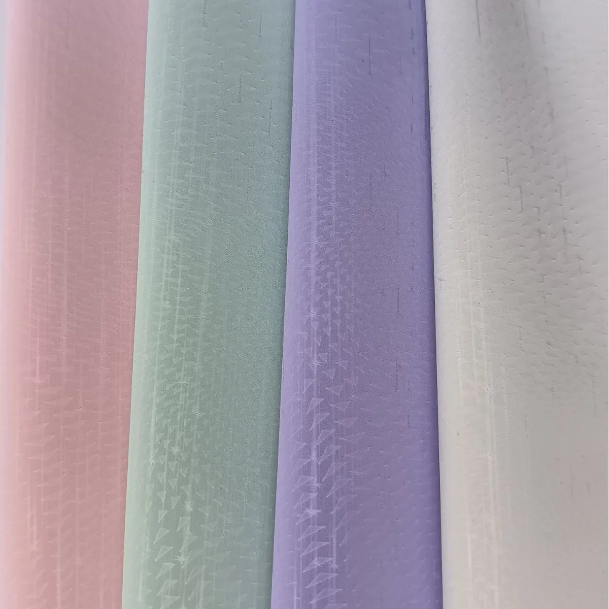 Decorative PU Leather Material Starburst Gift Jewelry Box Elastic Bottom Artificial Leather 0.5MM Thick Clothing Fabric