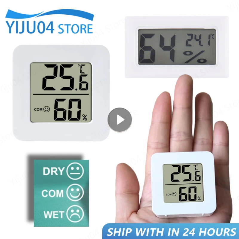 Indoor Mini Thermometer LCD Digital Temperature Room Hygrometers Gauge Sensor Humidity Meters thermometer hygrometer digital thermometer temperature and humidity meter temperature sensor hygrometer thermometer