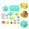 Simulation Teapot Teacup Mini Container Simulated Toys Girl Realistic Kids Pretend Stylish Child 6