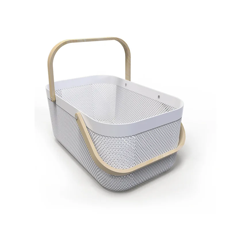 Drain Basket Kitchen Bag Household Plastic Supplies Dirty Clothes Storage Vegetable Basket Water Filter Picnic