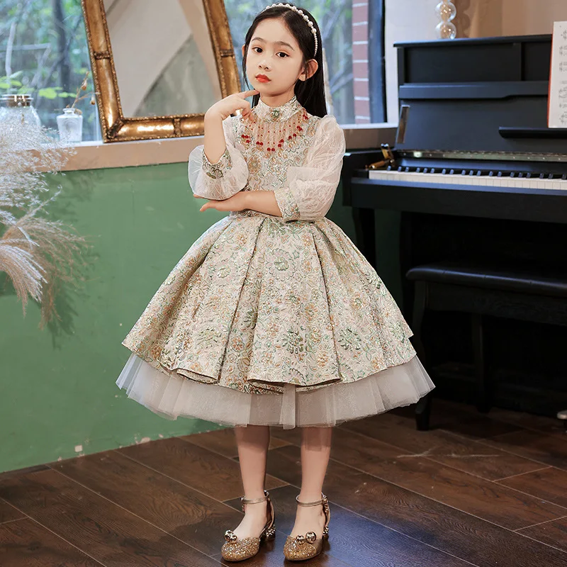 

children's carnival Princess dresses kids girls dress 6 -12 2022 christmas cosplay Party Winter costume clothes