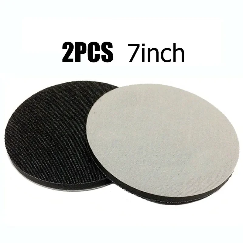 Denim Orange Peel Removal Pad Car Polishing Pad 2pcs 3/4/5/6/7inch Single Wetsanding Alternative Backing Plate Car Polisher NEW