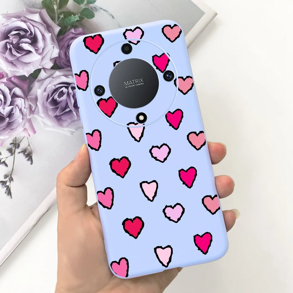 Stylish Painted Soft Silicone Phone Case with Bumper