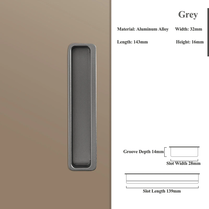 7502 Grey 128mm