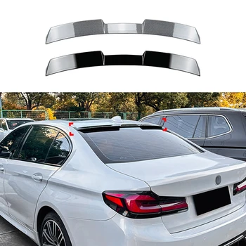 Spoiler Posteriore per BMW Serie 5 G30 520i 530i F90 M5 2016-2024 Berlina 4 Porte, Alettone per Cofano Bagagliaio e Finestrino Posteriore