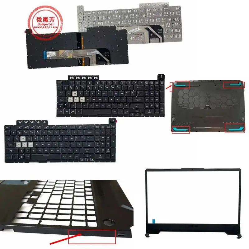 US Keyboard for ASUS TUF Gaming A15 FA506iu FA506iv FA506 Fa506ii