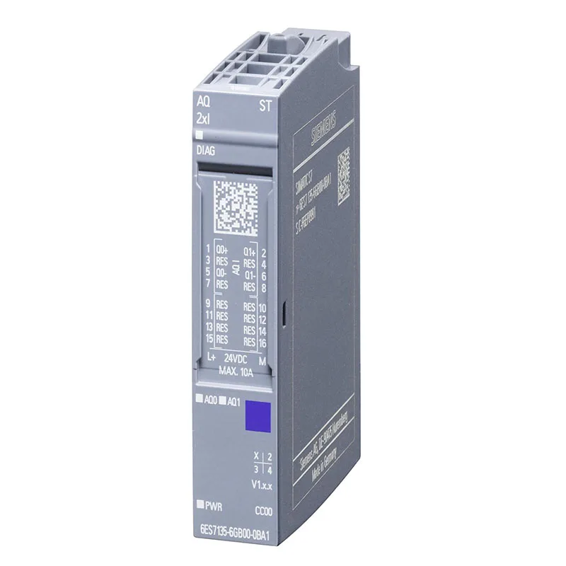 

Hot Verkoop Plc Simatic Et 200SP Analoge Uitgang Module 6ES7135-6GB00-0BA1 6ES7135-6HB00-0CA1