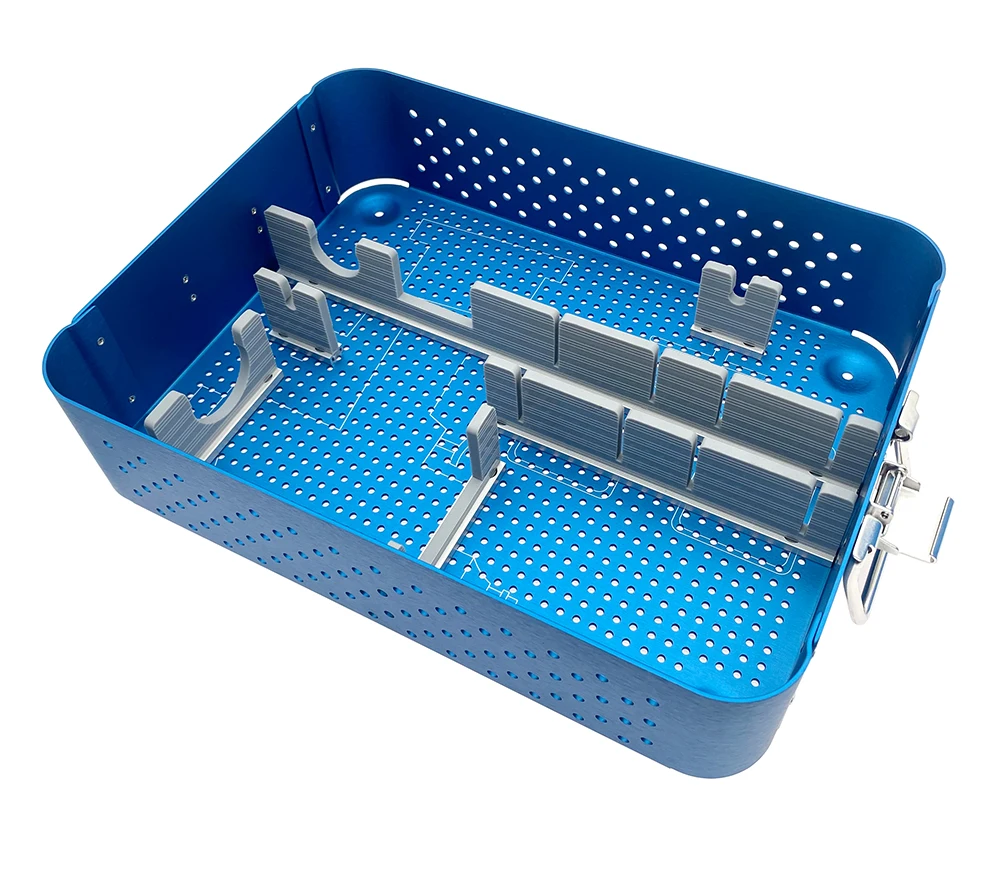 

Disinfection Box Used To Sterilize Electric Drill Saw Sterilization Tray Box For Orthopedic Instruments