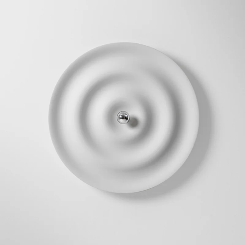 북유럽 미니멀리스트 홈 장식 럭셔리 Sconce 빌라 거실 장식 침실 머리맡 조명 흰색 연구 LED 벽 램프