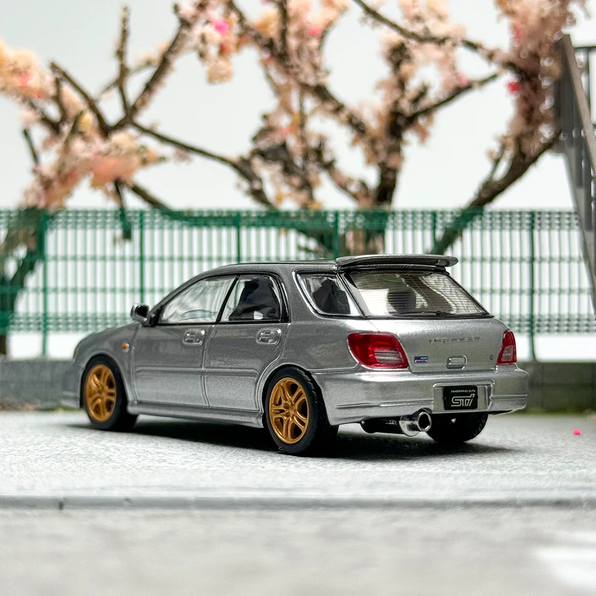 Furuya 다이캐스트 모델 자동차, Impreza WRX 7, STi, 1:64