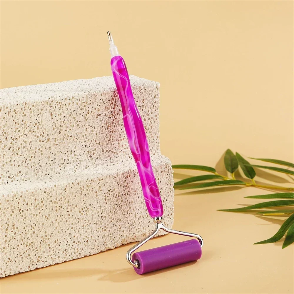 Premium Quality Diamond Art Painting Roller Pen with Multi-Placer Tips and Rubber Grip