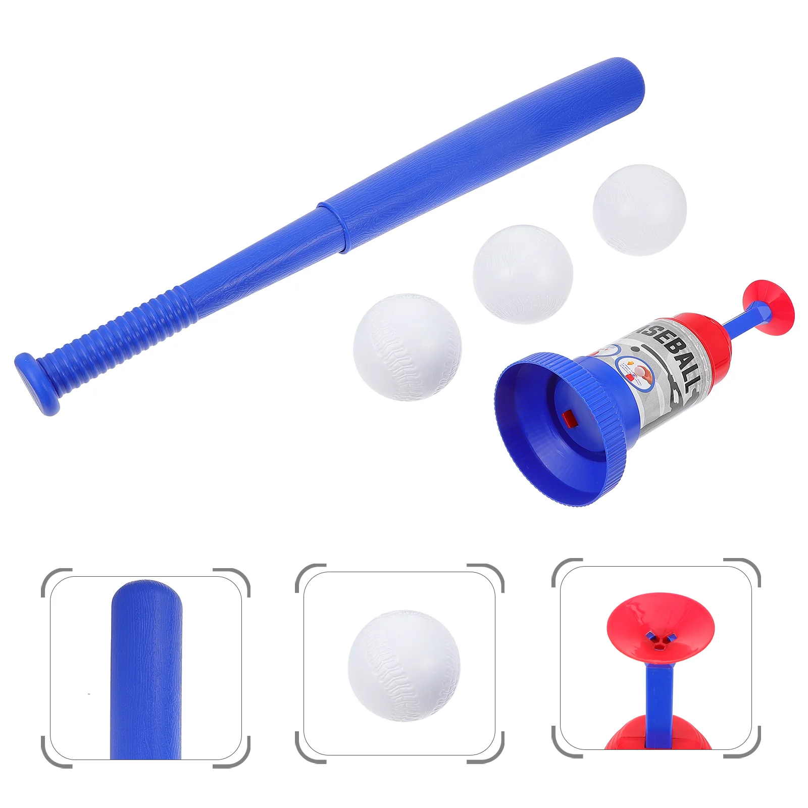 

Baseball Training Set Children’s Toys Self-motion Pitching Machine Tool Playing Abs Launching Bat