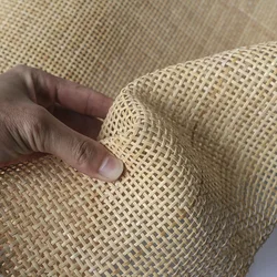 30-100CM Natural Real Rattan Wicker Indonesian Checkered Cane Webbing Wardrobe Cabinet Accessories Furniture Repair Materials