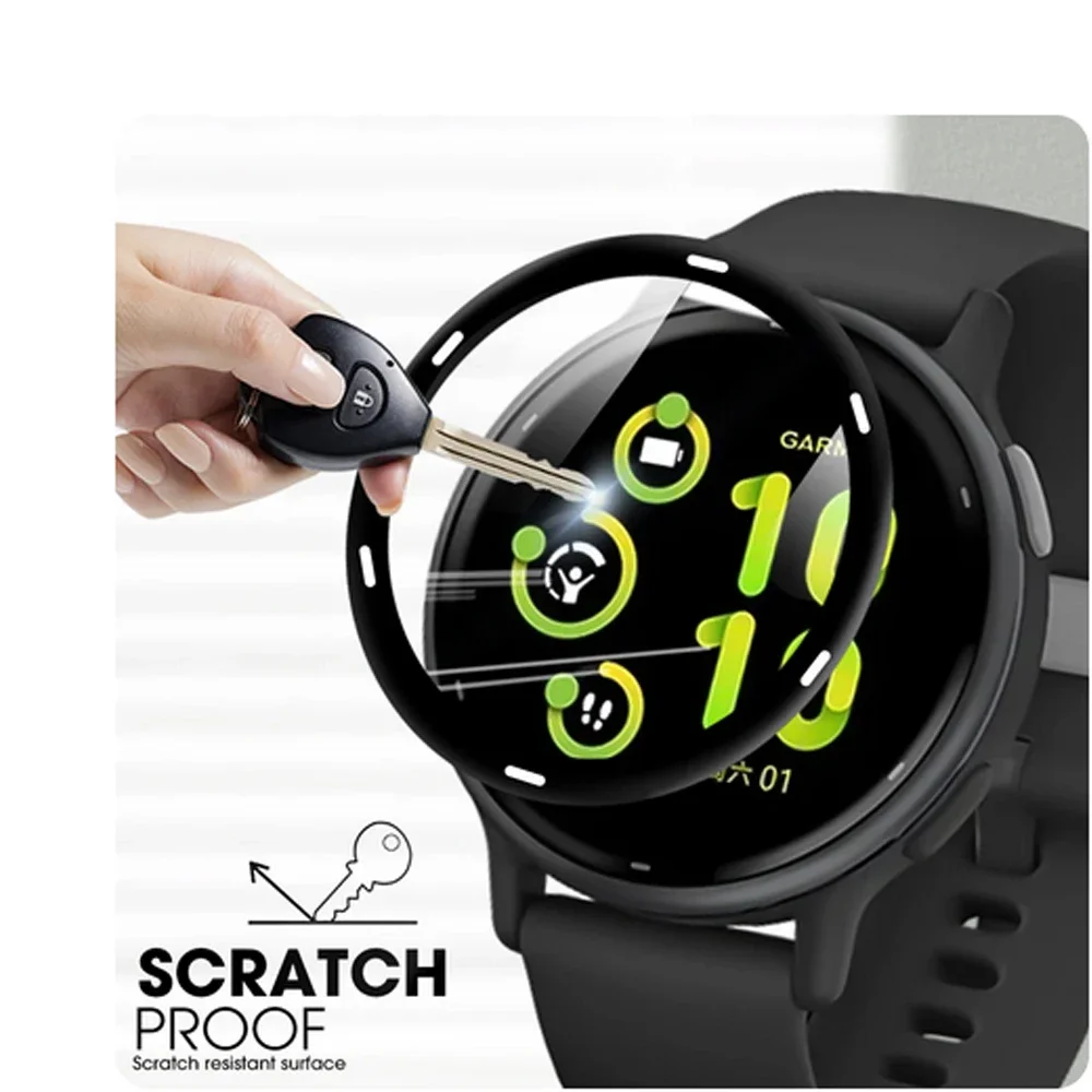 Premium 3D Anti-Scratch Screen Protector Film for Garmin Vivoactive 5 - Full Coverage HD Protection