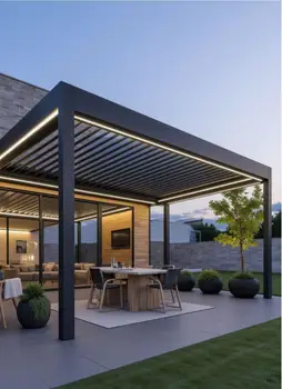 Aluminum Pergola 3x6m Relaxing Gazebo 1