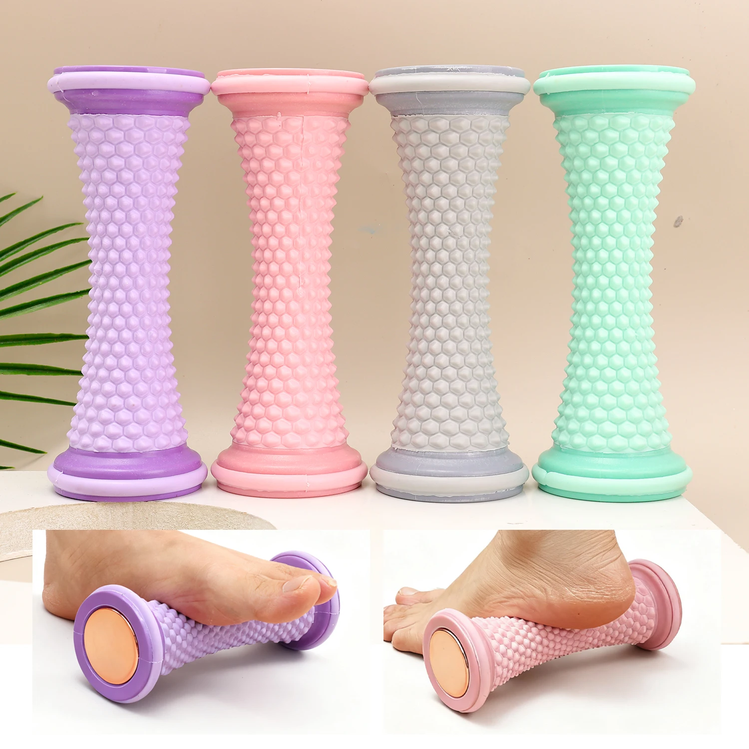 TPR Foot Roller Massage Instrument for Plantar Fasciitis Relief