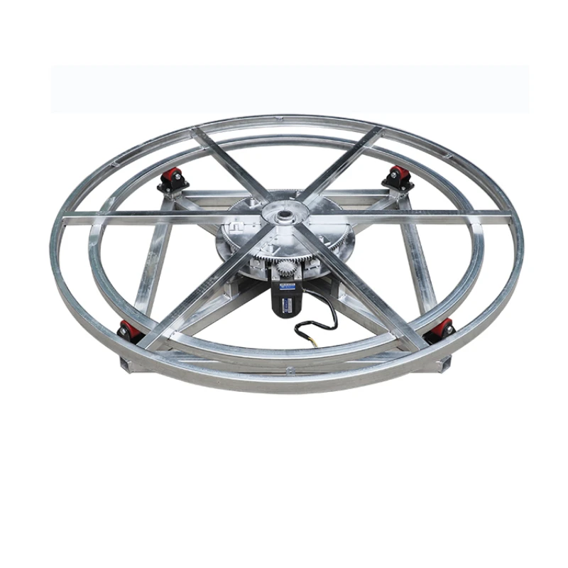 

Electric remote-controlled stage turntable industrial display adjustable speed steel frame rotating base motorcycle display