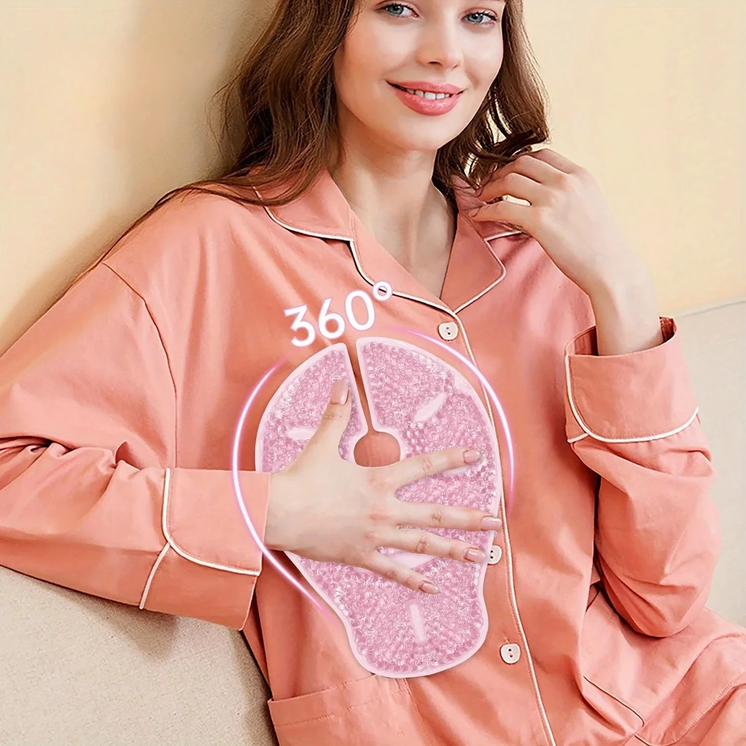 Breast Treatment Ice Pack Hot Cold Breast Pad, Nursing Pain, Mastitis, Swelling, Essential for Breastfeeding New Mothers