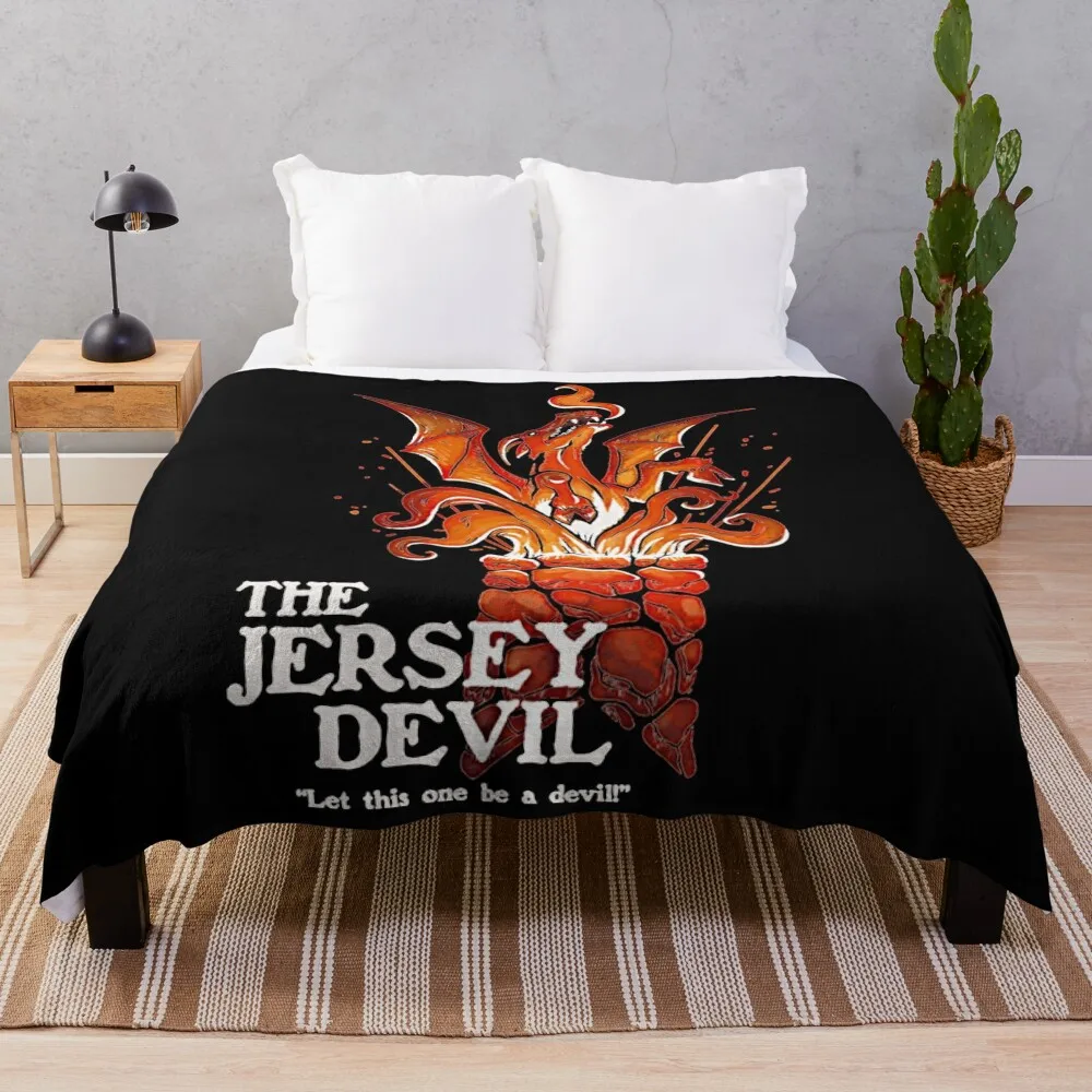 

Let this one be a devil! T-Shirt Throw Blanket Luxury Thicken Blanket Luxury Blanket