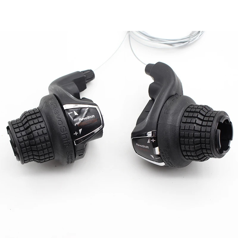 THALOUS Revoshift Destro SL-RS35-6R/7R – Leva Cambio 6/7 Velocità Per Mountain Bike – Finestra Visuale – Cavo 2,45 M