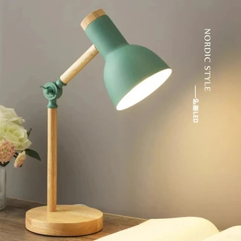 Nordic Wooden Table Lamp 1